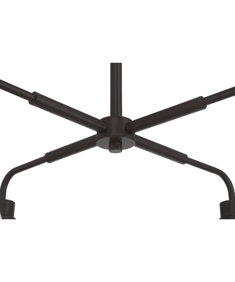 Pleated 4-Light Lighting Flat Black