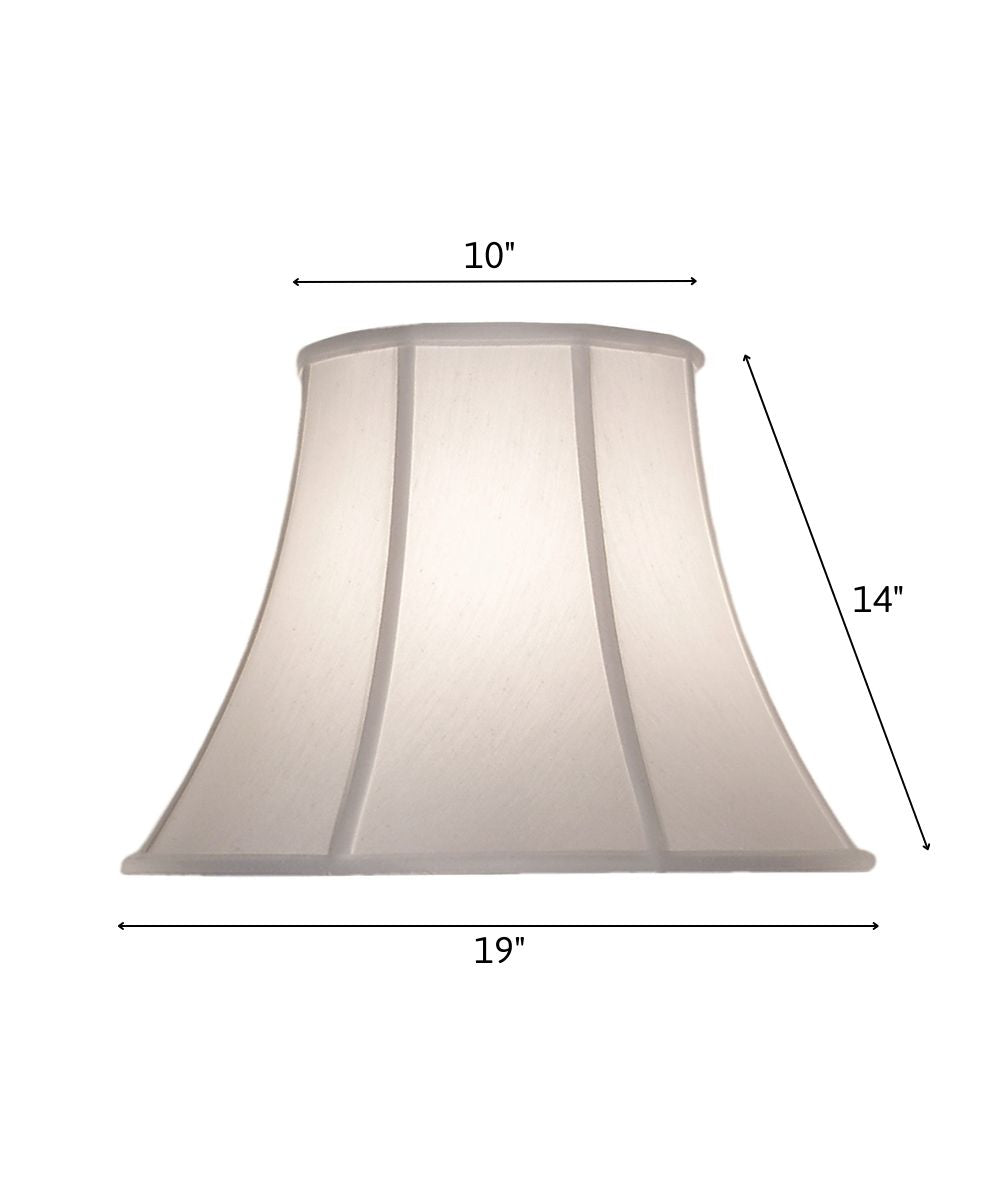 10x19x14 Pearl Supreme Satin Bell Softback Lampshade