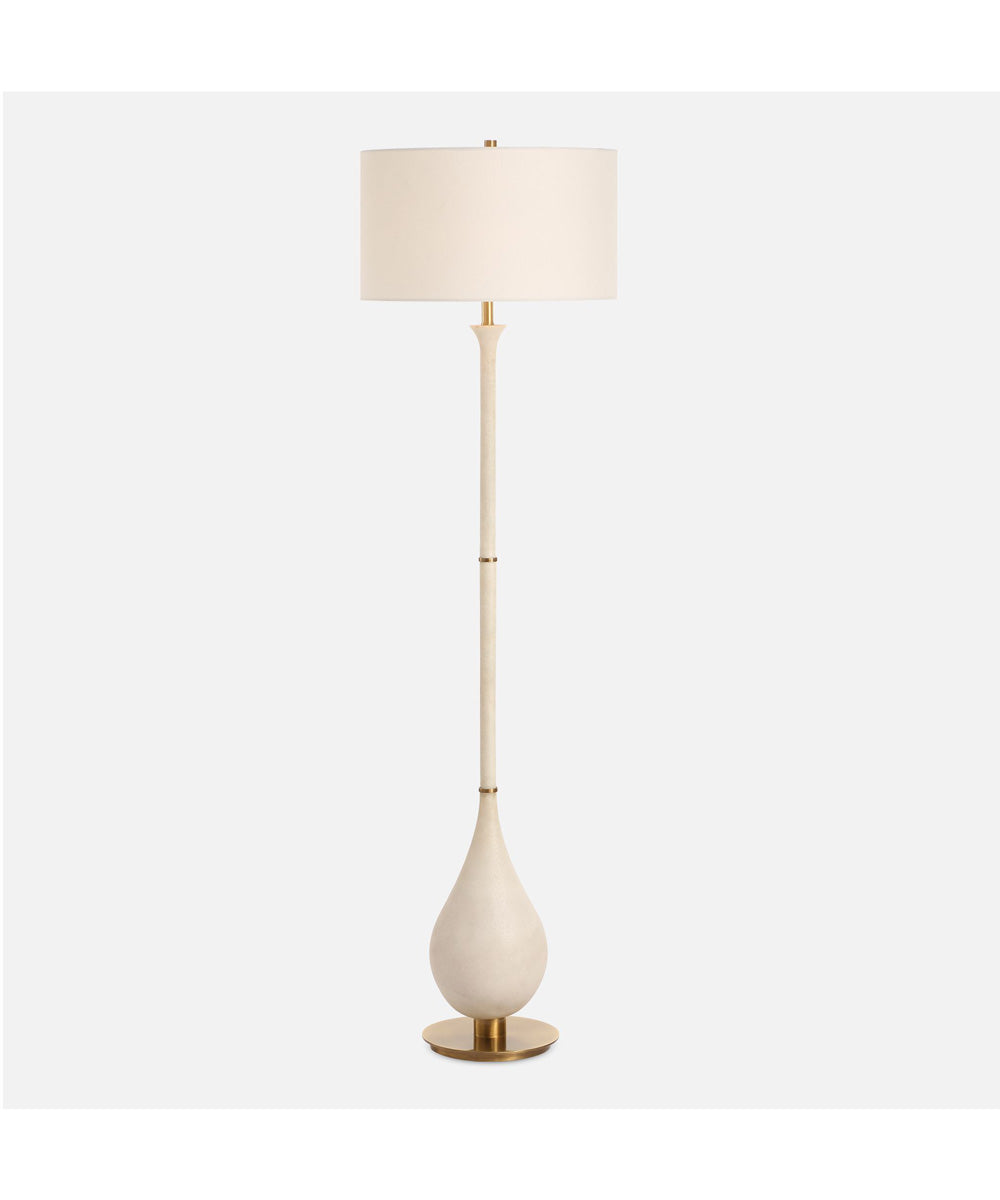 Dewdrop Ivory Floor Lamp
