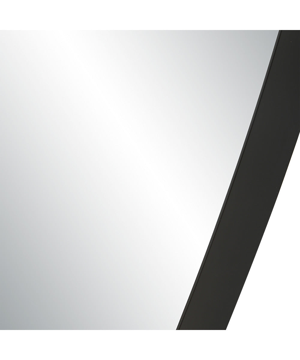 24x36" Wall Mirror Matte Black