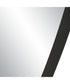24x36" Wall Mirror Matte Black