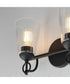 Jackson Hole 2-Light Wall Sconce Black