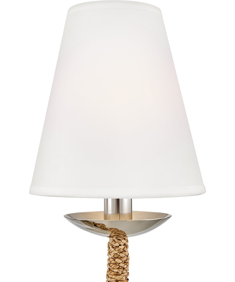 Harwich 2-Light Medium Two Light Sconce in Polished Nickel