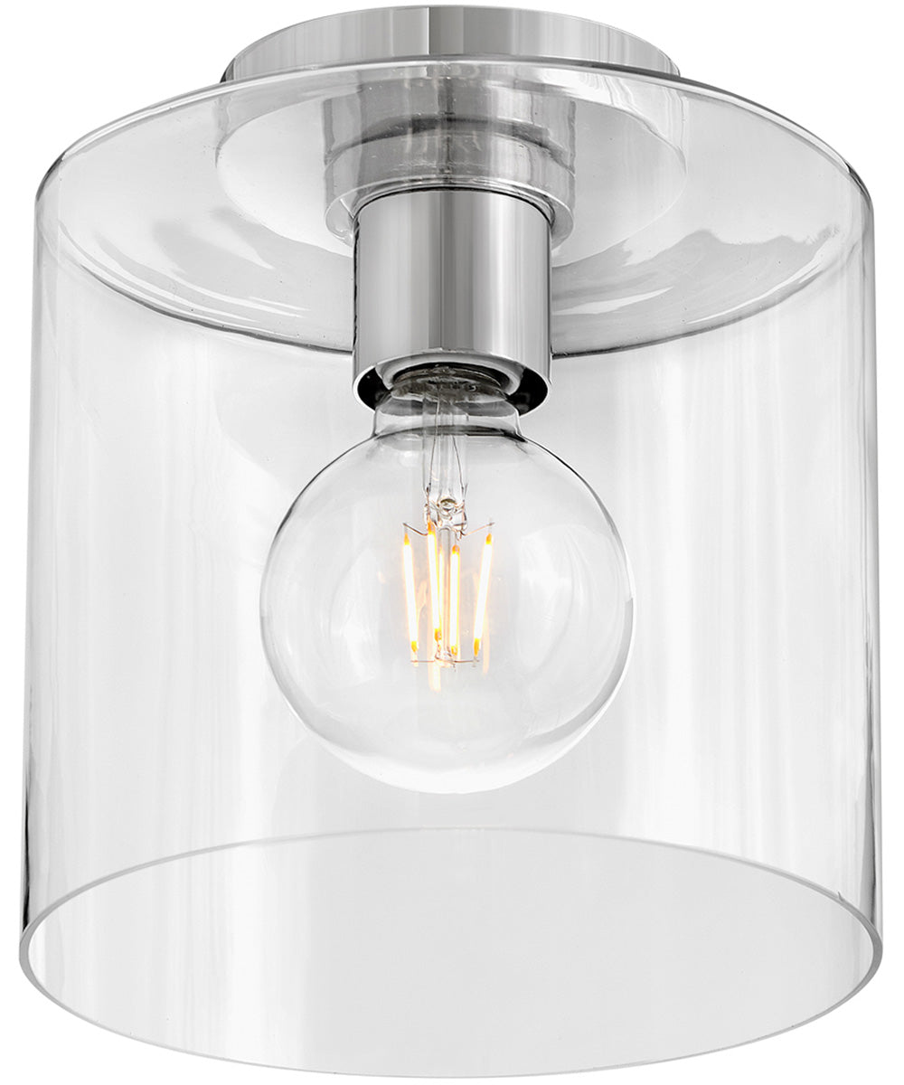 Pippa 1-Light Extra Small Flush Mount in Polished Nickel