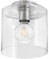 Pippa 1-Light Extra Small Flush Mount in Polished Nickel