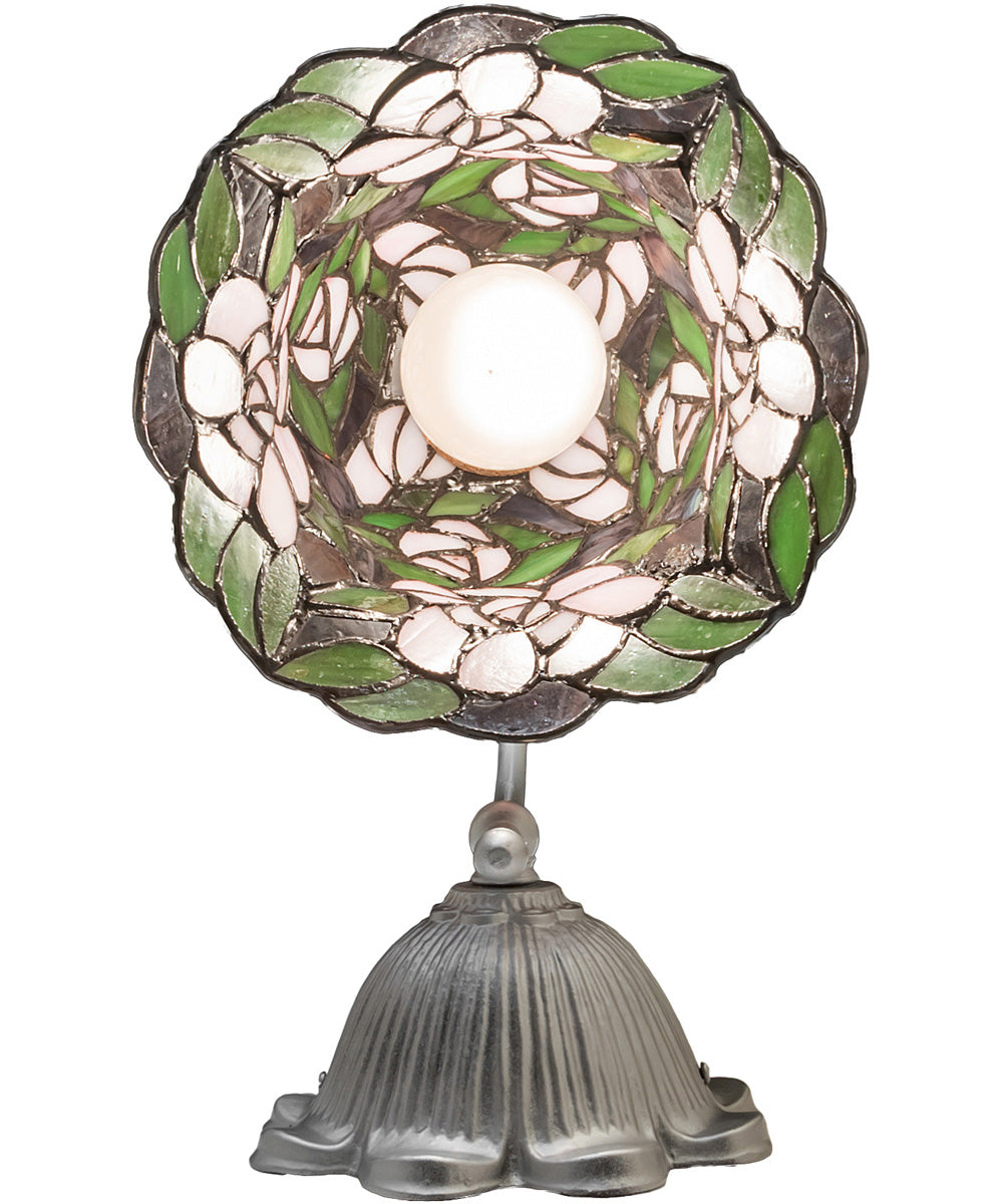 8" Wide Begonia Wall Sconce