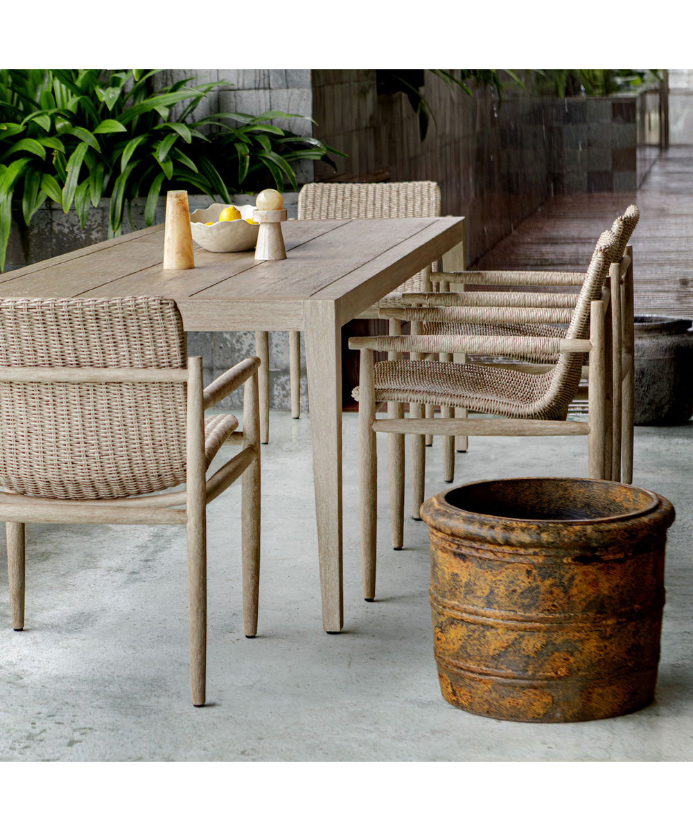 Weathered Relic Rustic Outdoor Planter