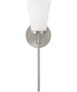 Drake 1-Light Sconce Brushed Nickel