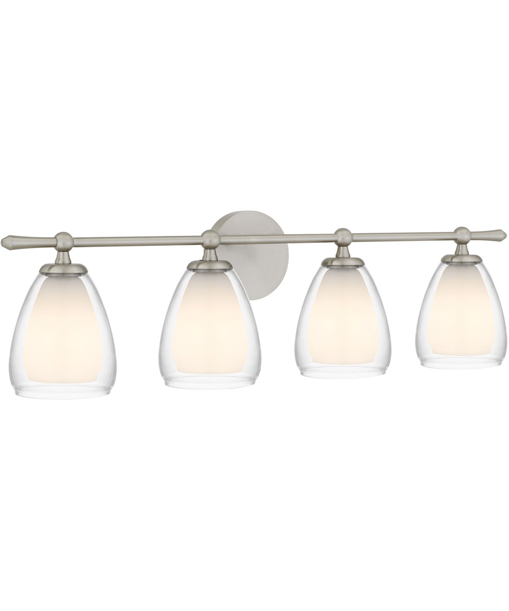Vivienne 4-light Bath Light Brushed Nickel