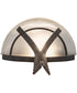 12" Wide Rustic Range Wall Sconce