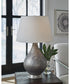 Bluacy Glass Table Lamp Antique Gray