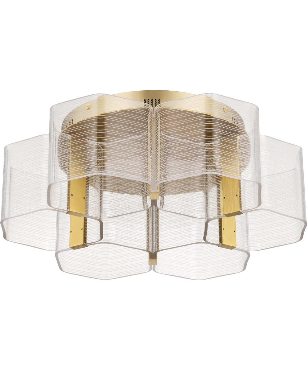 Kenzo  Close-to-Ceiling Polished Anodized Bronze