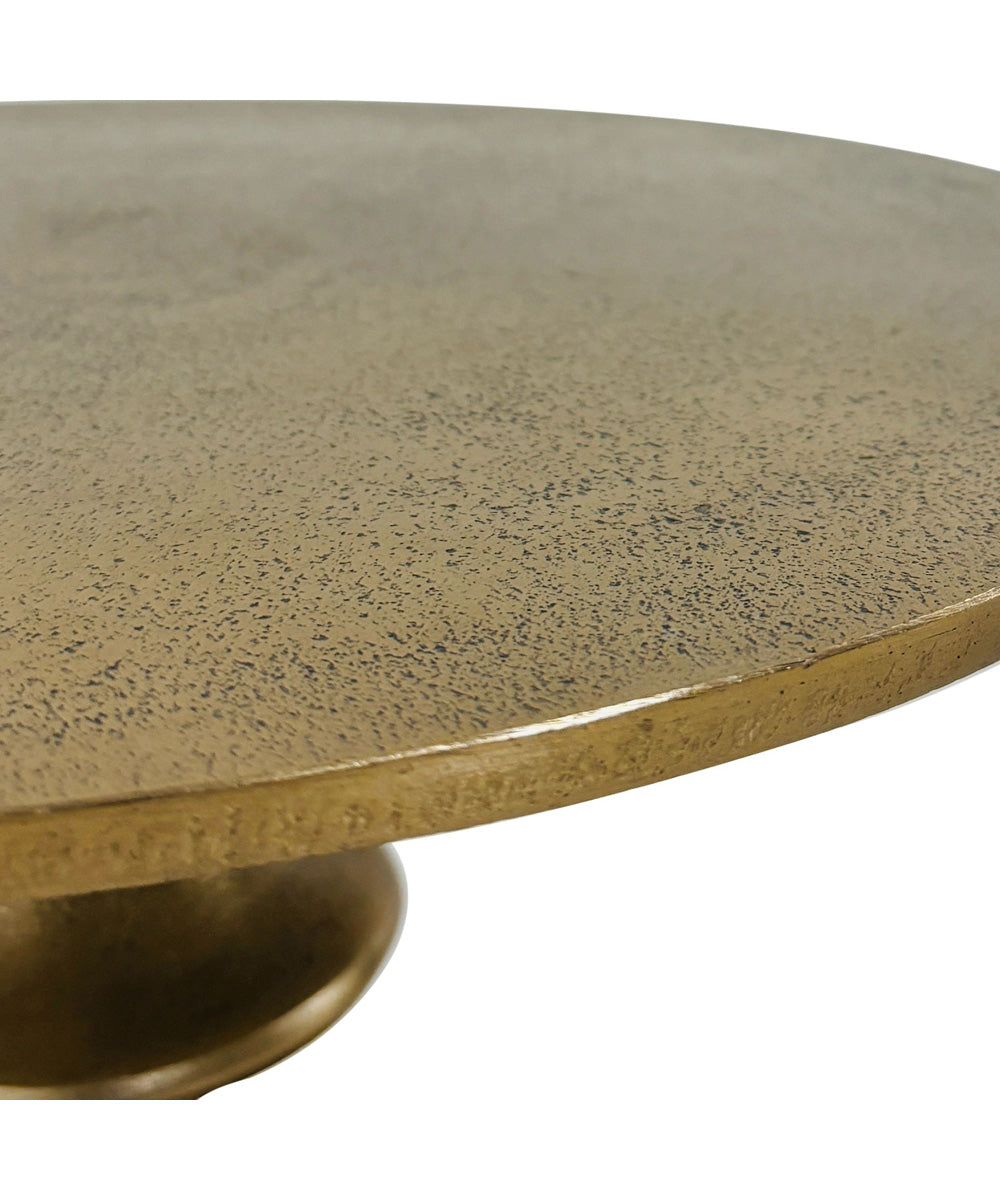 Flight Brass Accent Table
