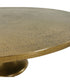 Flight Brass Accent Table