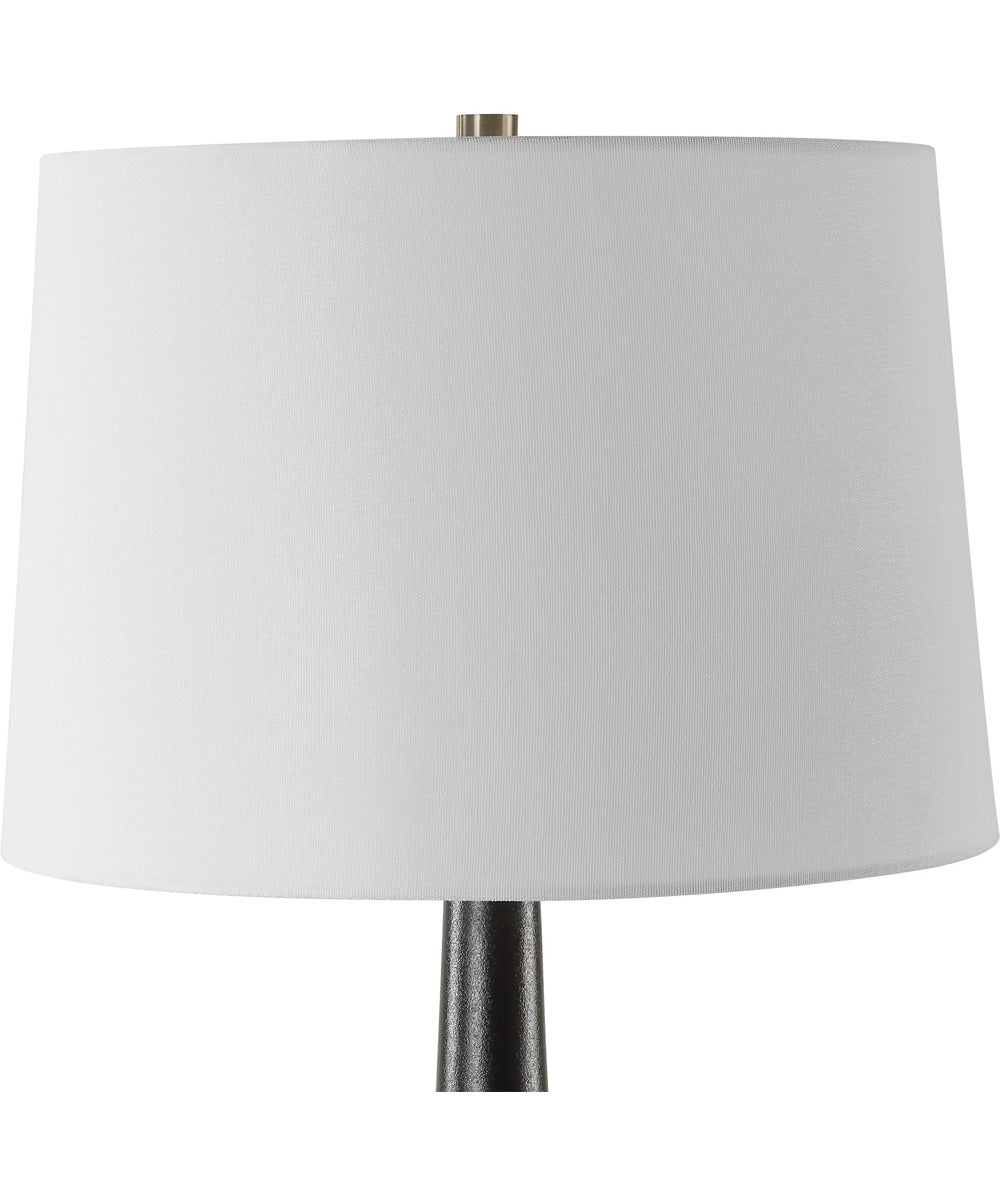 Foster Black Glaze Table Lamp