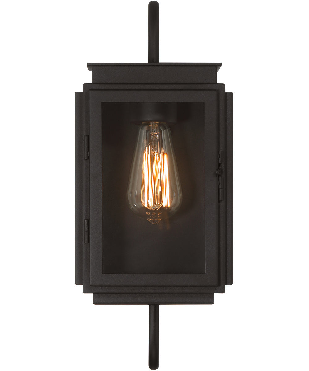 Irving 1-Light Outdoor Lighting Textured Black