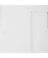Contours White Wall Decor, Set of 2
