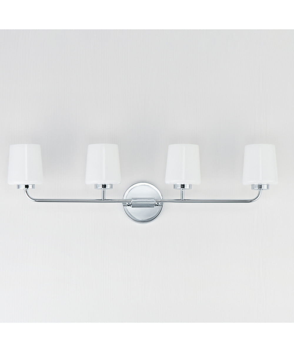 Durham 4-Light Bath Vanity Polished Chrome