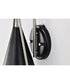 Admiral 1-Light Vanity & Wall Matte Black