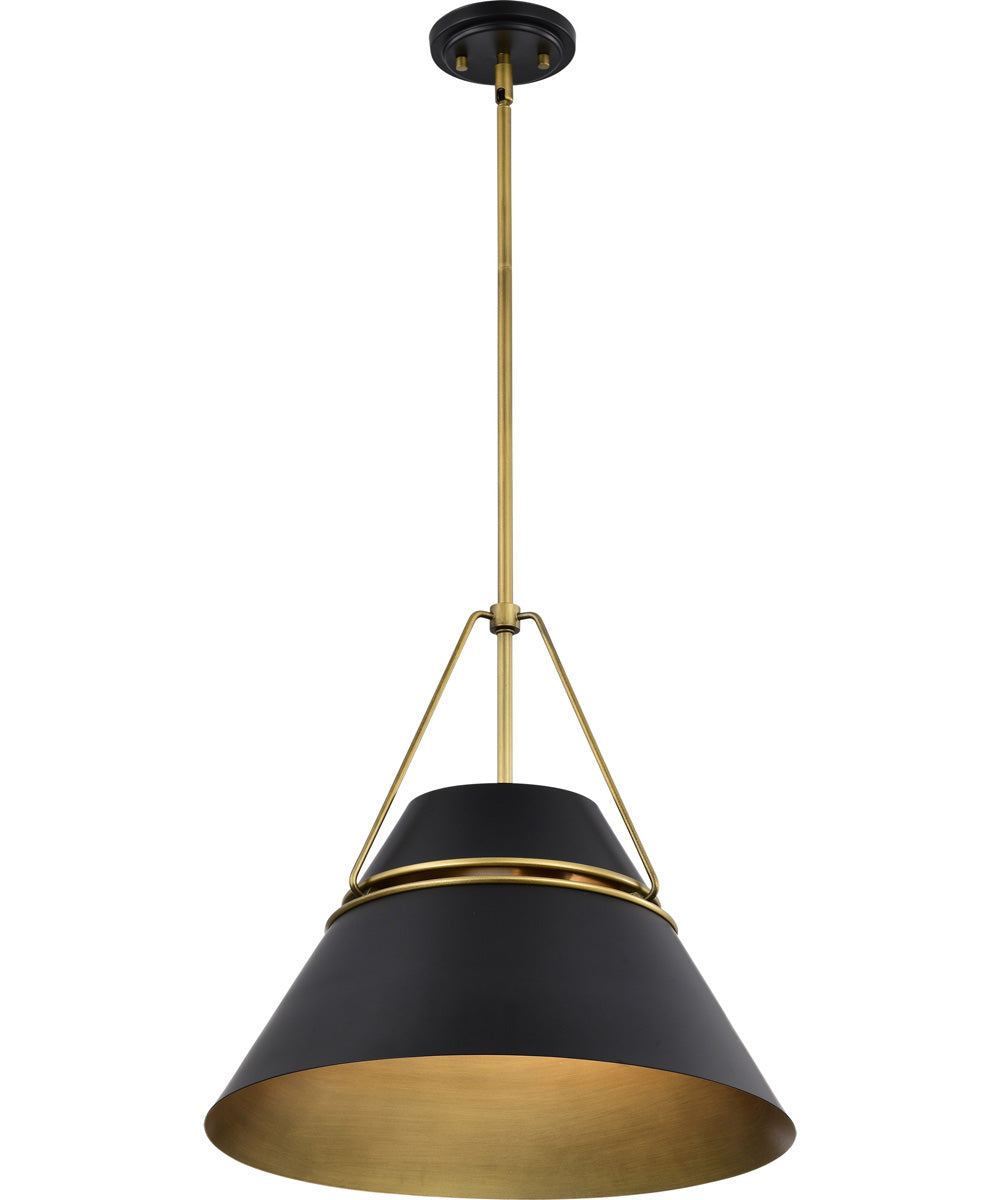 Adina 3-Light Pendant Matte Black
