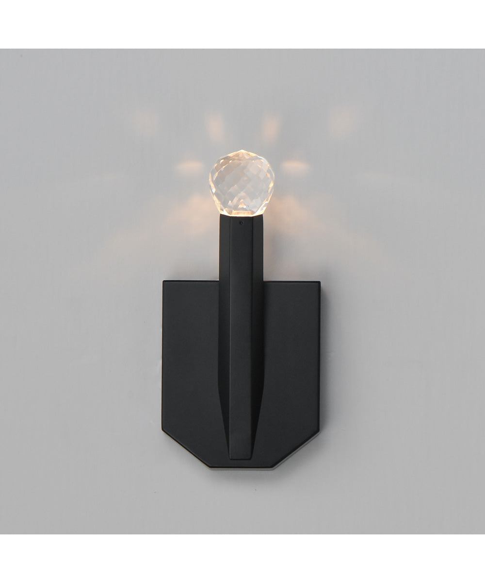 Allumettes 1-Light LED Wall Sconce Black