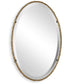 Twisted Branch Oval Mirror