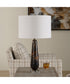 Dames Dark Marble Table Lamp