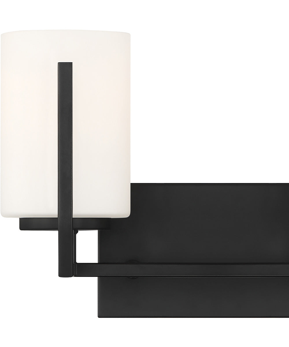 Cambria 2 Light Vanity Matte Black
