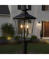 Farley 3-light Outdoor Post Light Matte Black