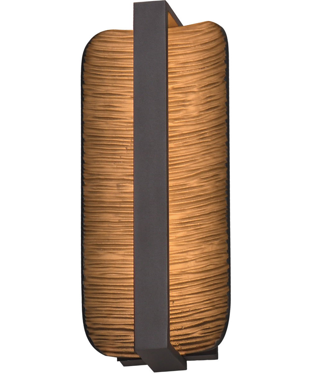 Terra 16 inch LED Outdoor Wall Sconce Architectural Bronze