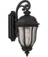 Harper 1-Light Outdoor Lighting Textured Black