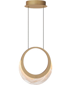 Lyra 1-Light LED Pendant Gold