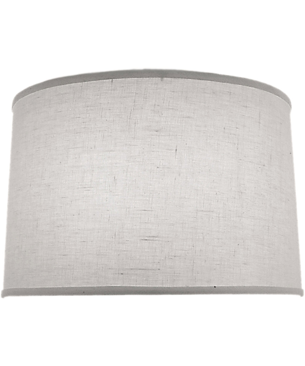 16x17x11 Cream Aberdeen Drum Hardback Lampshade