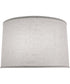16x17x11 Cream Aberdeen Drum Hardback Lampshade