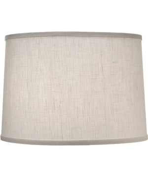 14x15x11 Cream Aberdeen Drum Hardback Lampshade