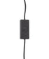 Cameron 1-Light Lighting Flat Black/Walnut