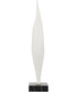 Fluid Drop White Stone Sculpture