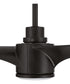 Phoebe 52" 3-Blade Indoor/Outdoor Damp Ceiling Fan Fan Flat Black
