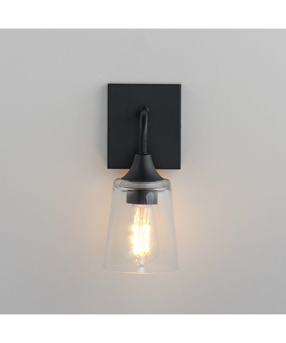 Hudson 1-Light Sconce Black