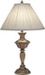 31"H 3-Way Table Lamp Aged Brass