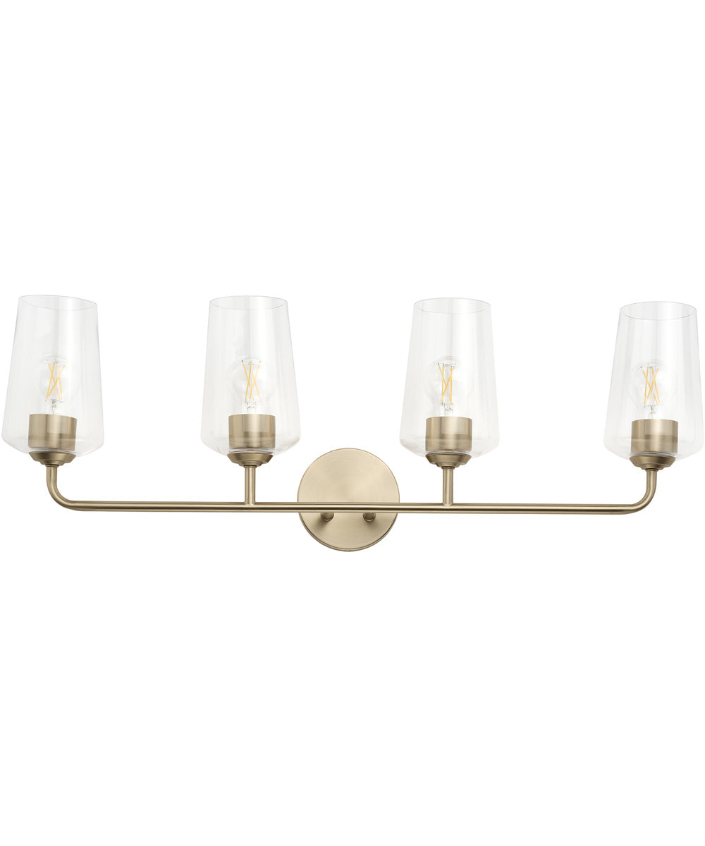 Celino 4-Light Bath & Vanity Champagne Bronze