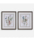 Delicate Flowers Framed Prints Set of 2