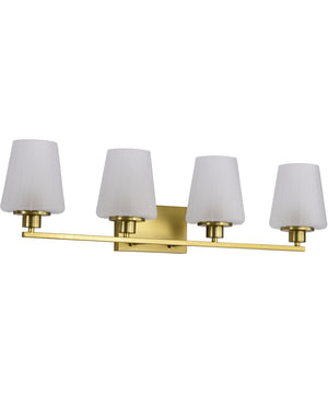 Lune 4-Light Vanity & Wall Vintage Brass