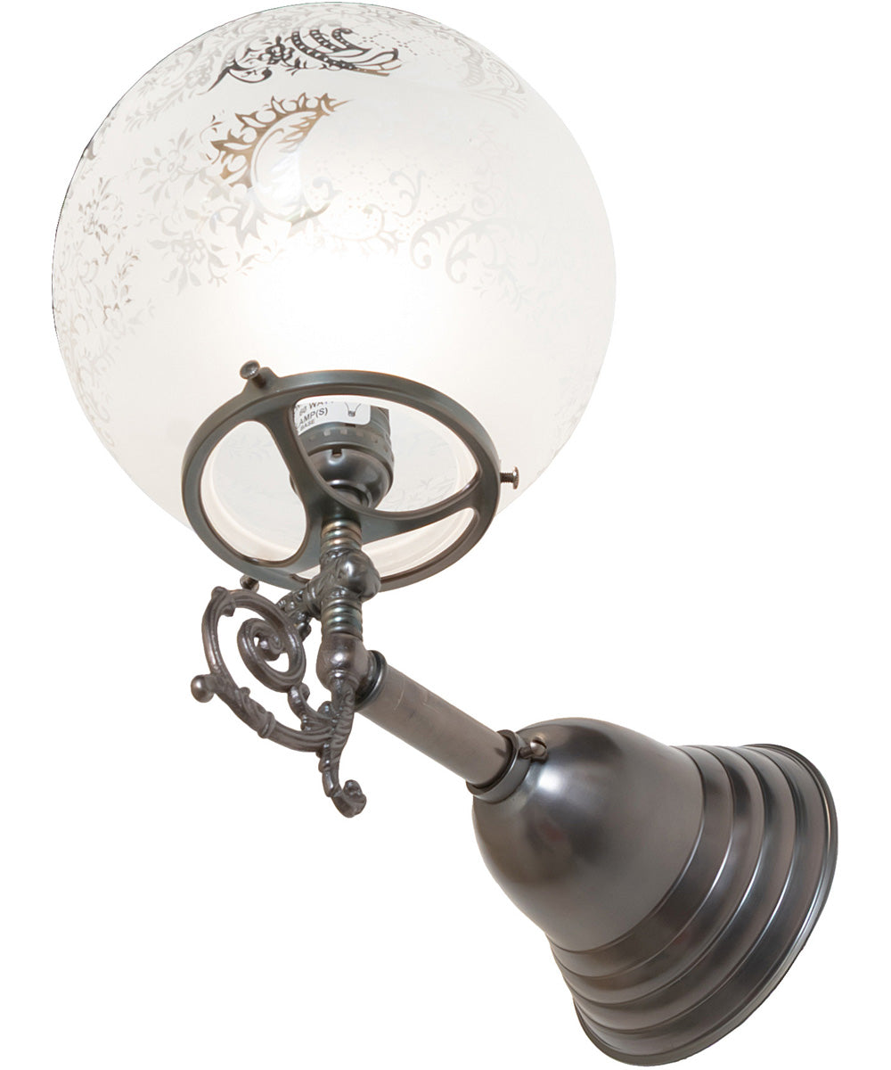 8" Wide Revival Gas & Electric Wall Sconce