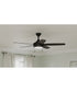 Nolyn V 52 in. 5-Blade Modern LED Ceiling Fan Matte Black