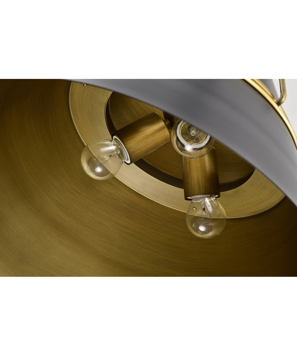 Adina 3-Light Pendant Matte Black