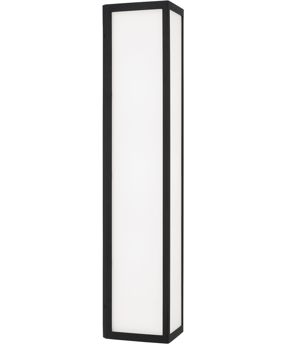 Irvin 3-Light Outdoor Wall-Lantern Black