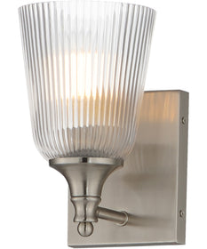 Julip 1-Light Bath Vanity Satin Nickel