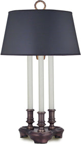 27"H 3-Way Desk Lamp Antique Old Bronze