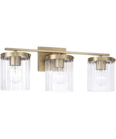 Vaughn 3-Light Vanity Aged Brass